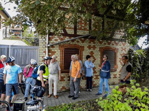 Ankunft in Petterweil an der Lutherlinde