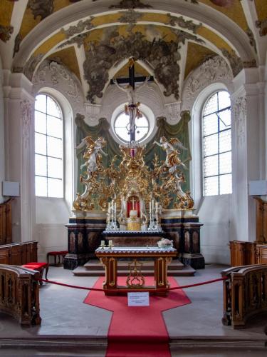 Altarraum St. Cäcilia Heusenstamm