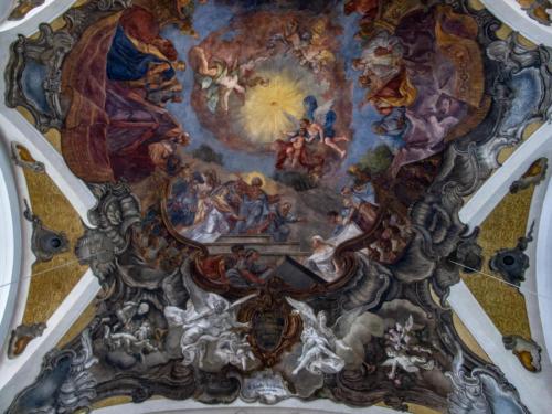 Deckengemälde II St. Cäcilia Heusenstamm